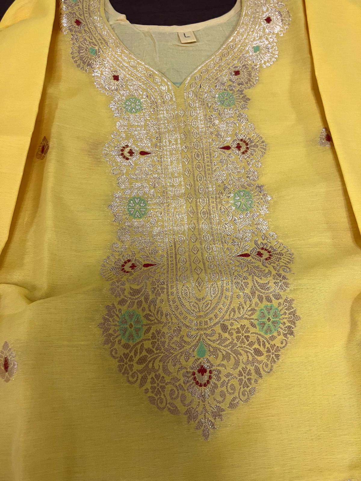 Salwar Suit Yellow