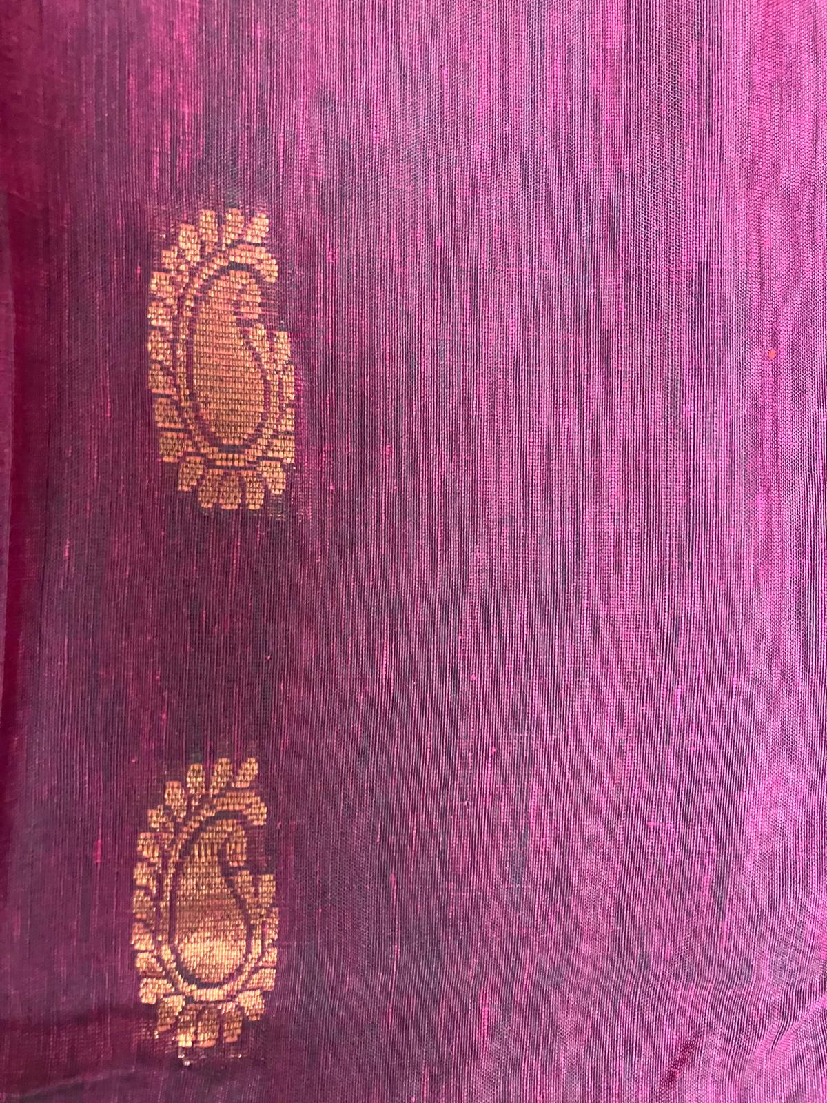 Lilen Saree Rossberry Pink