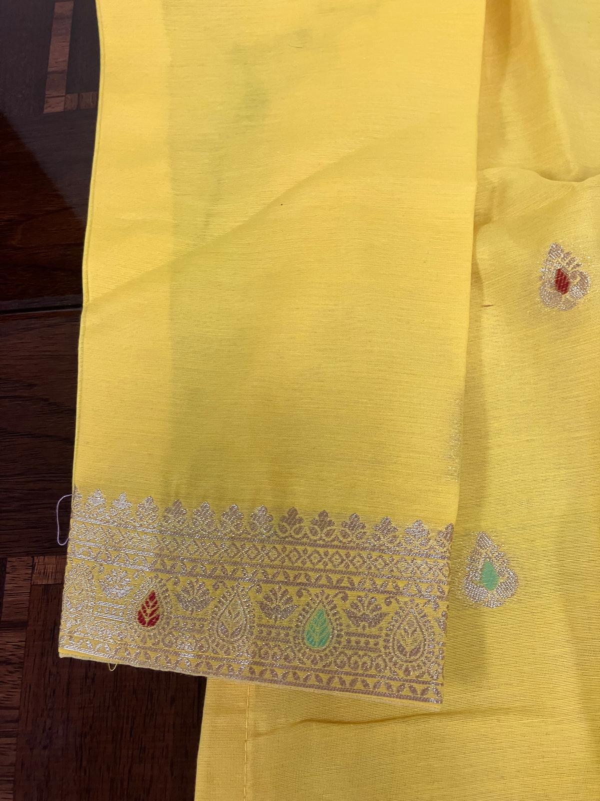 Salwar Suit Yellow