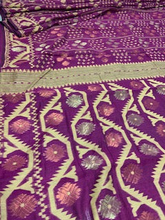 Bengal Soft Dhakai  Cotton Saree