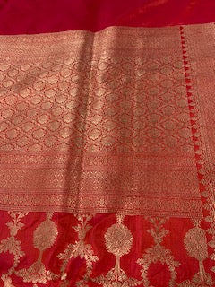 Jaal Katan Banarasi Silk Mark Saree